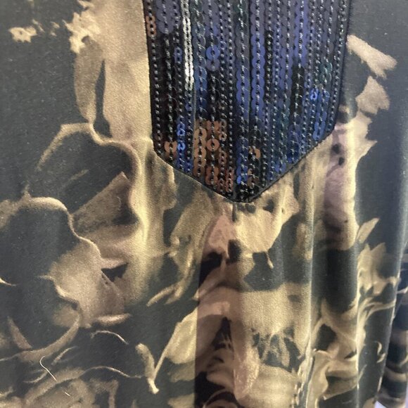 Dana Buchman Tunic Top, EUC, Size L - Picture 9 of 12